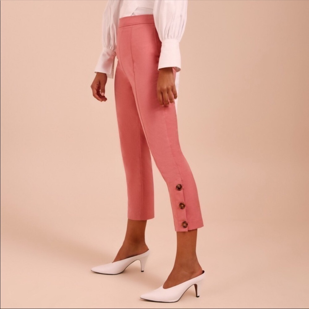 C/MEO COLLECTIVE Definitive Pink Ankle Pants XS